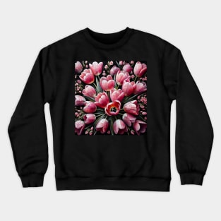 Tulip Flower Crewneck Sweatshirt